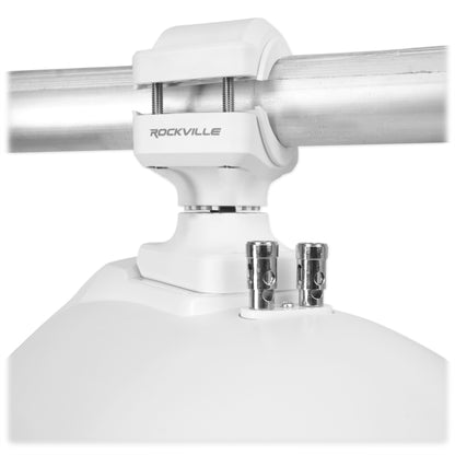 RWB90 White 6-Pack + DBM65 Marine Amplifier Bundle