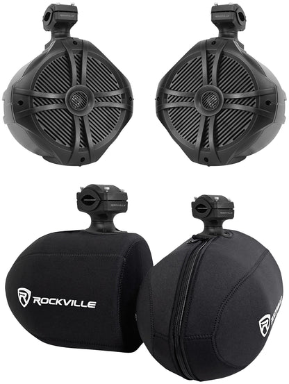 RWB90B Black + RWBC80 8" Covers Bundle