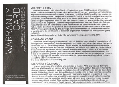 AKG K92 Closed-back Studio Monitoring Headphones+Tube Headphone Amp