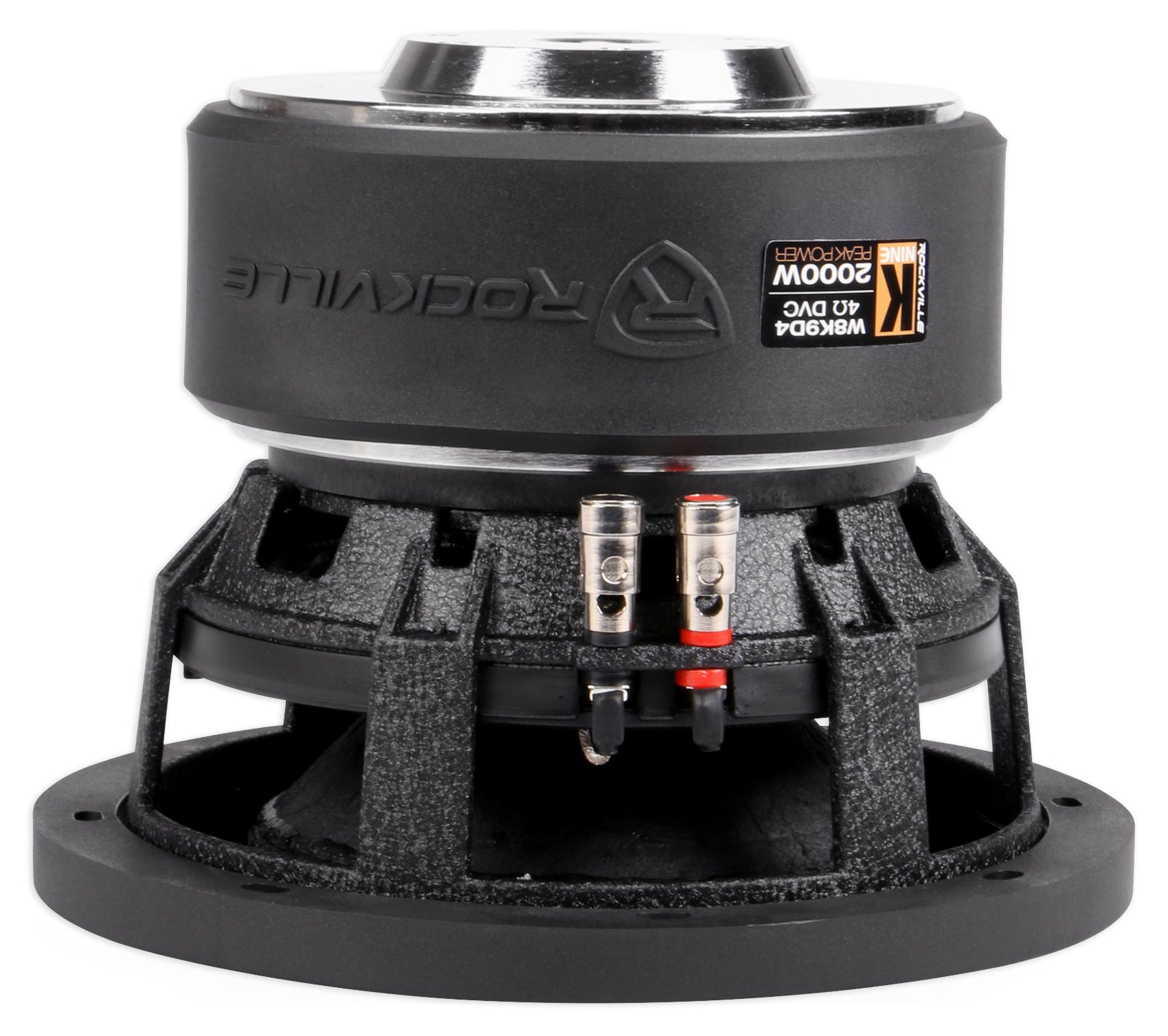 W8K9 8" Dual 4-Ohm Subwoofers 2-Pack + Dual 8" Ford F-150 Super Crew Box Bundle