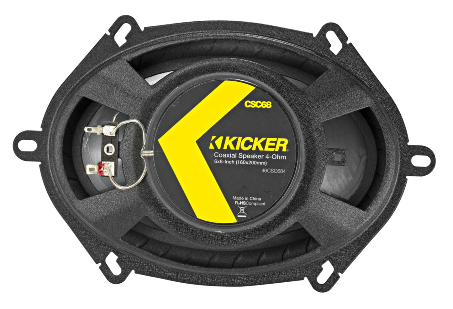 Kicker 6x8" Front+Rear Speaker Replacement For 1999-2010 Ford F-250/350/450/550