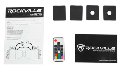 WB65KLED Black 2-Pack + RXM-T1 Bundle