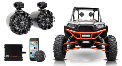 WB65 Black 2-Pack + MUDBTRC Bluetooth Controller Bundle