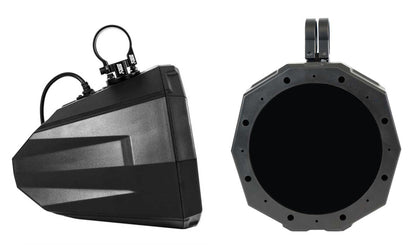 (2) Rockville 8" Speakers+SSV Swivel Cage Pods For Polaris RZR PRO XP w/2" Cage