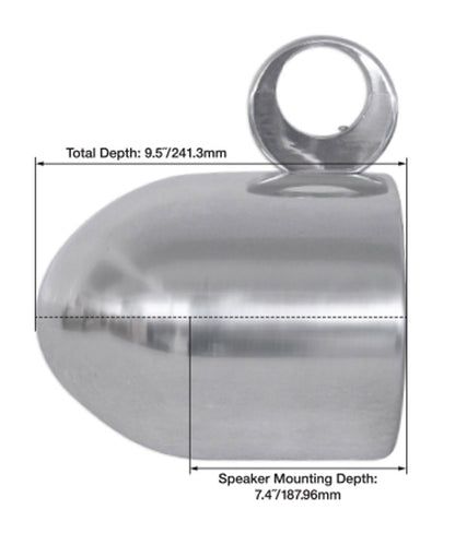 4) KICKER 45KM84L 8" 1200 Watt Marine Boat Wakeboard Tower Speakers w/LED's KM8