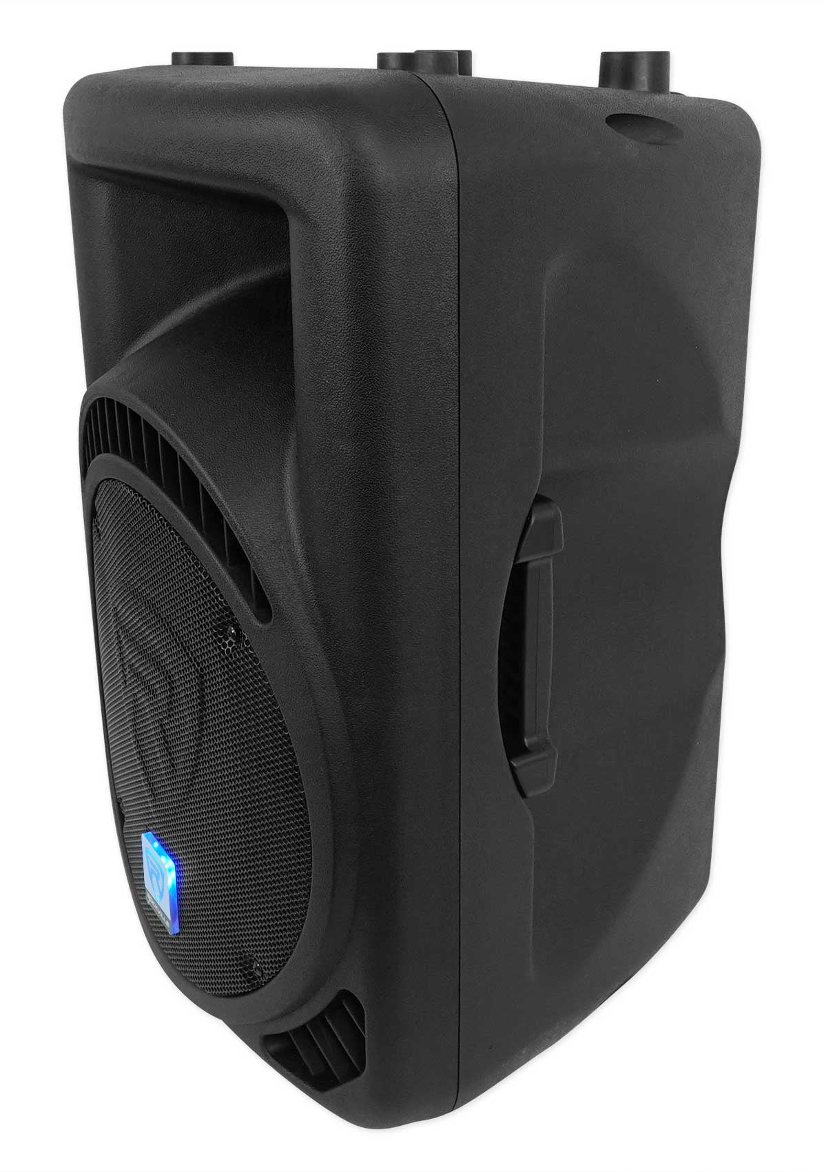 RPG12BT V2 12" Powered Speakers 2-Pack + PARTY STAND LED Stands Bundle