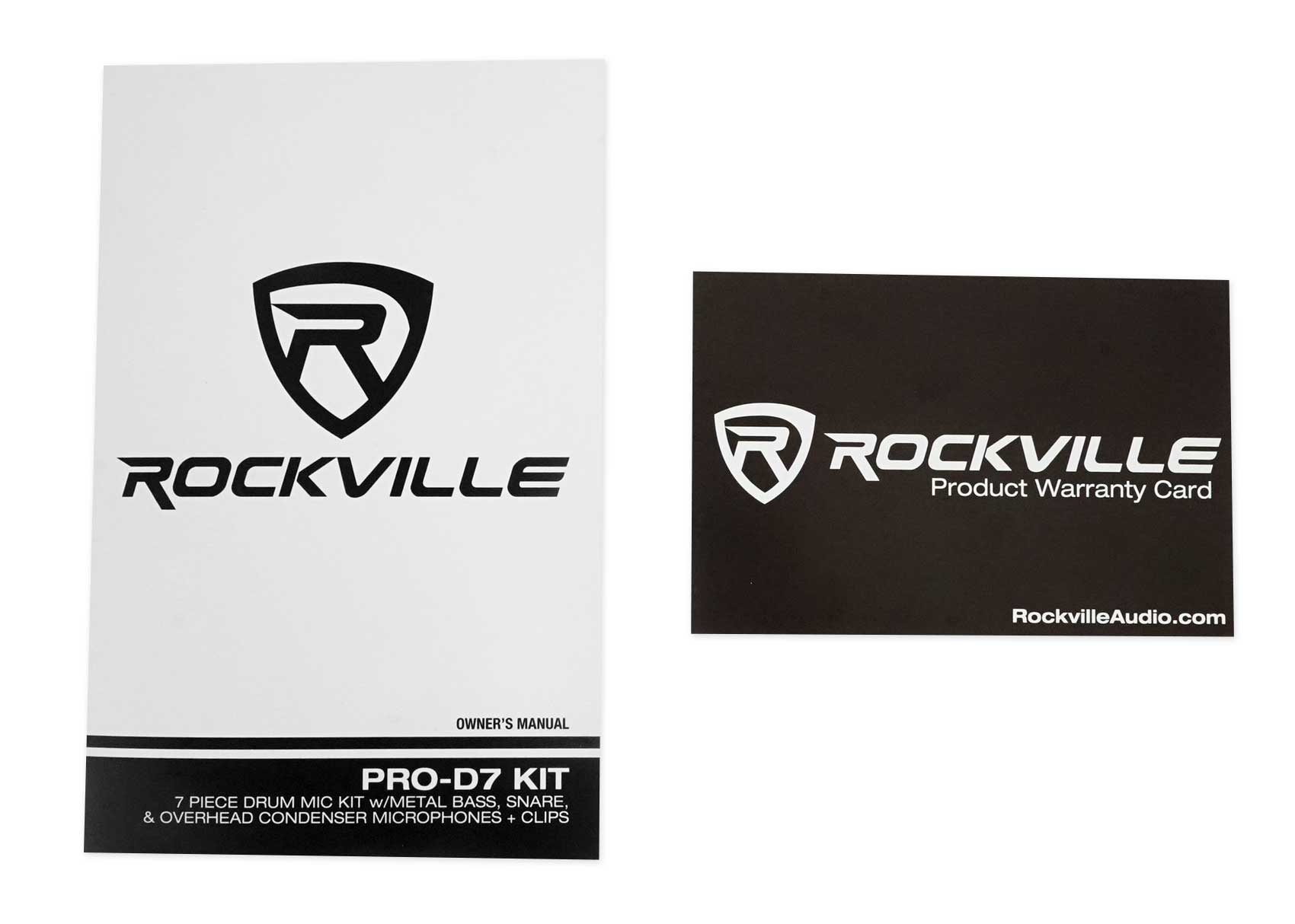 PRO‑D7 Drum Mic Kit + XLR Cables 7-Pack Bundle