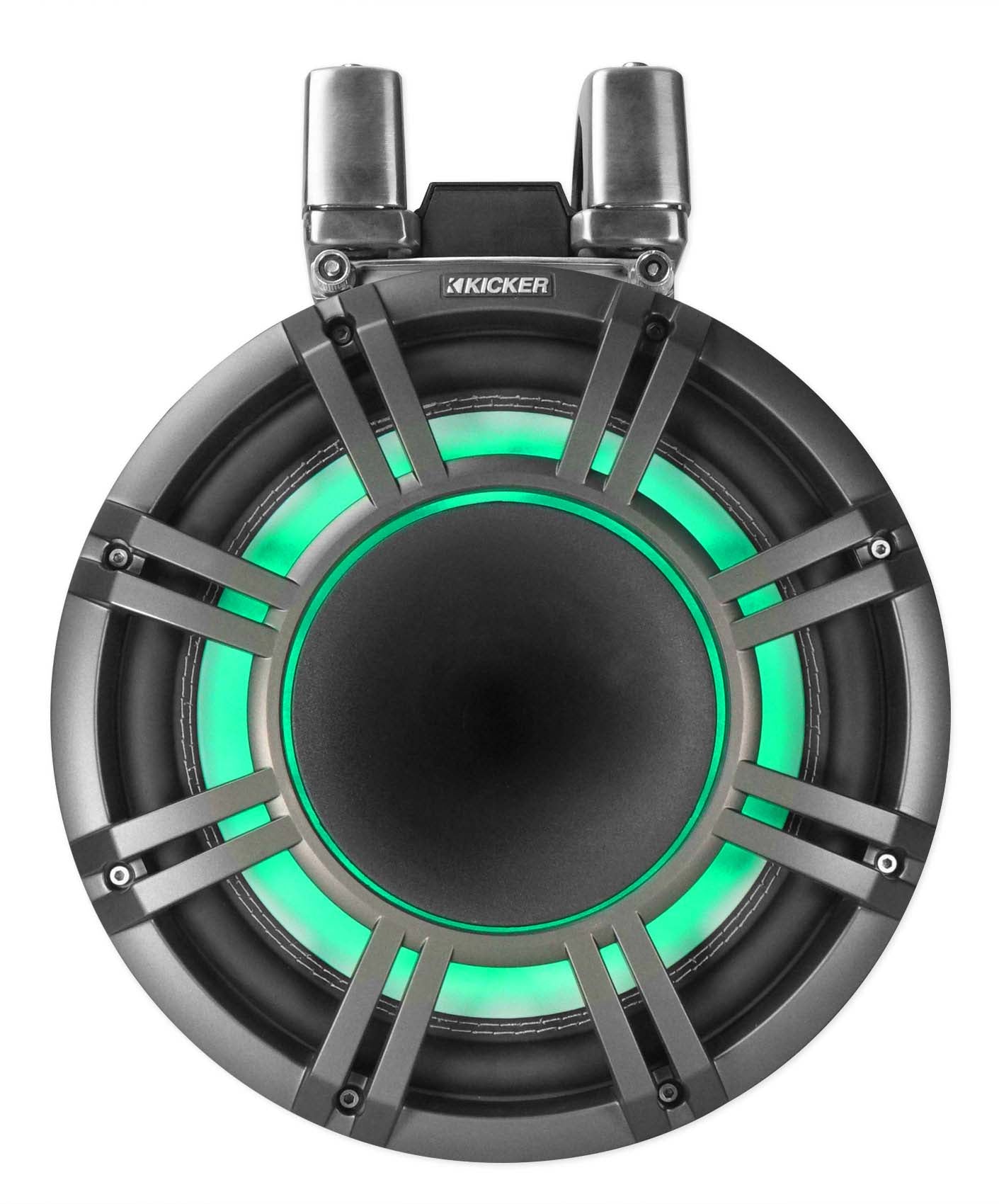 KICKER KMTC11 HLCD 11" Wakeboard Tower Speakers+4) 8" LED Speakers+6-Channel Amp