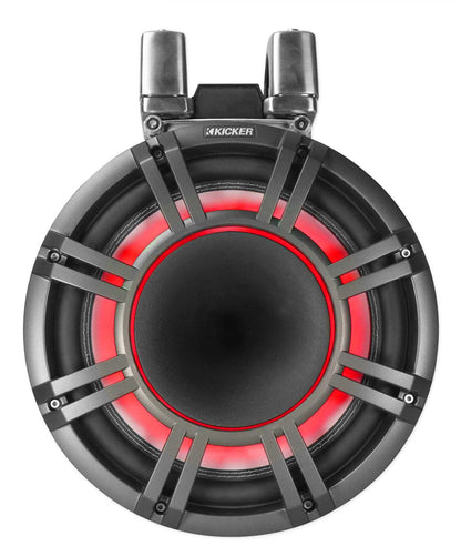 KICKER KMTC11 HLCD 11" Wakeboard Tower Speakers+4) 8" LED Speakers+6-Channel Amp