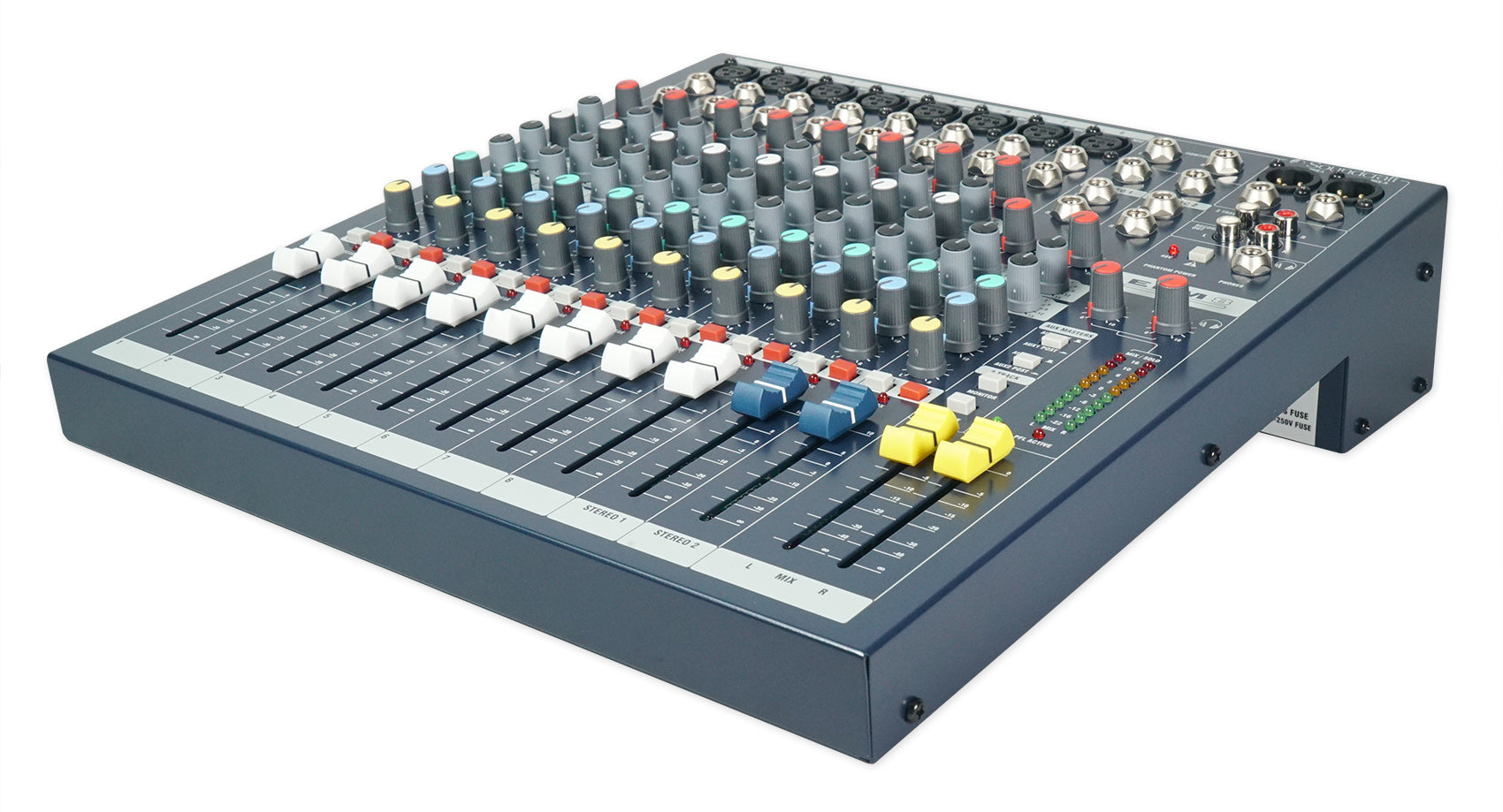 Soundcraft EPM8 2 Bus Recording/Live Mixer Console EPM 8+7 Piece Drum Mic Kit