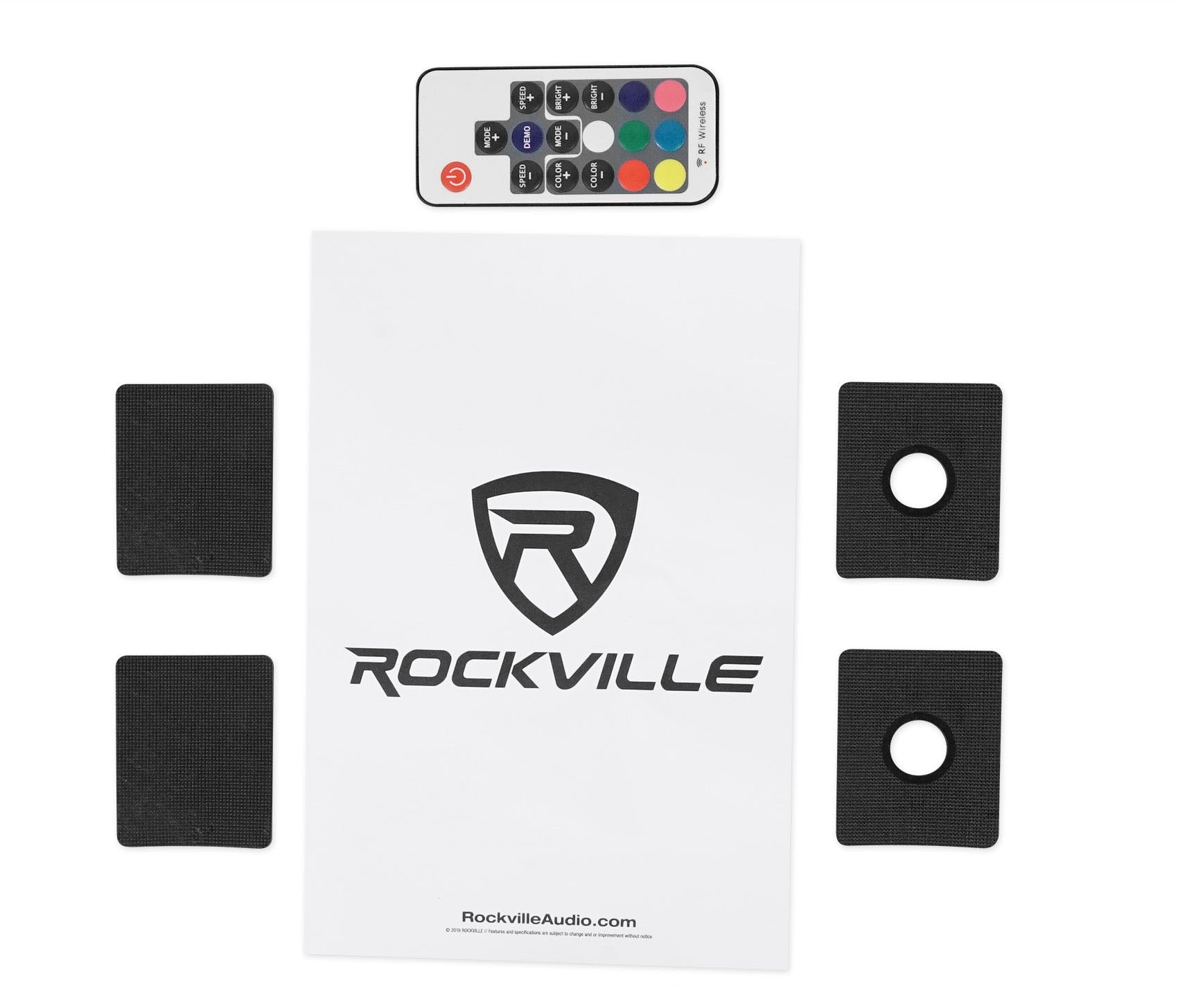 WB65KLED Silver 2-Pack + RXM-T1 Bundle