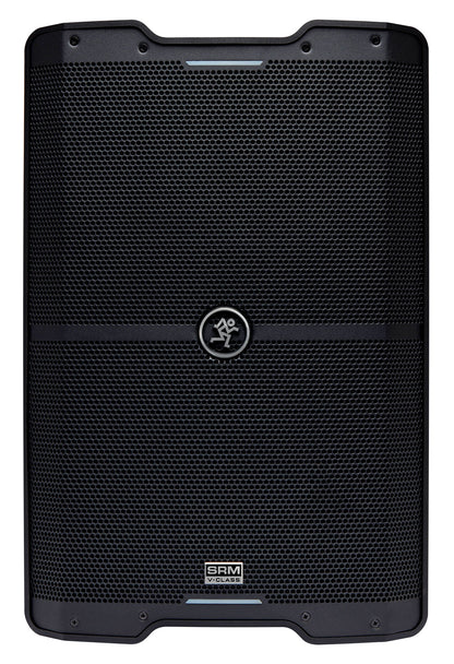 2 Mackie SRM210 V-Class 10” 2000w Powered Bluetooth PA DJ Speakers+Stands+Covers