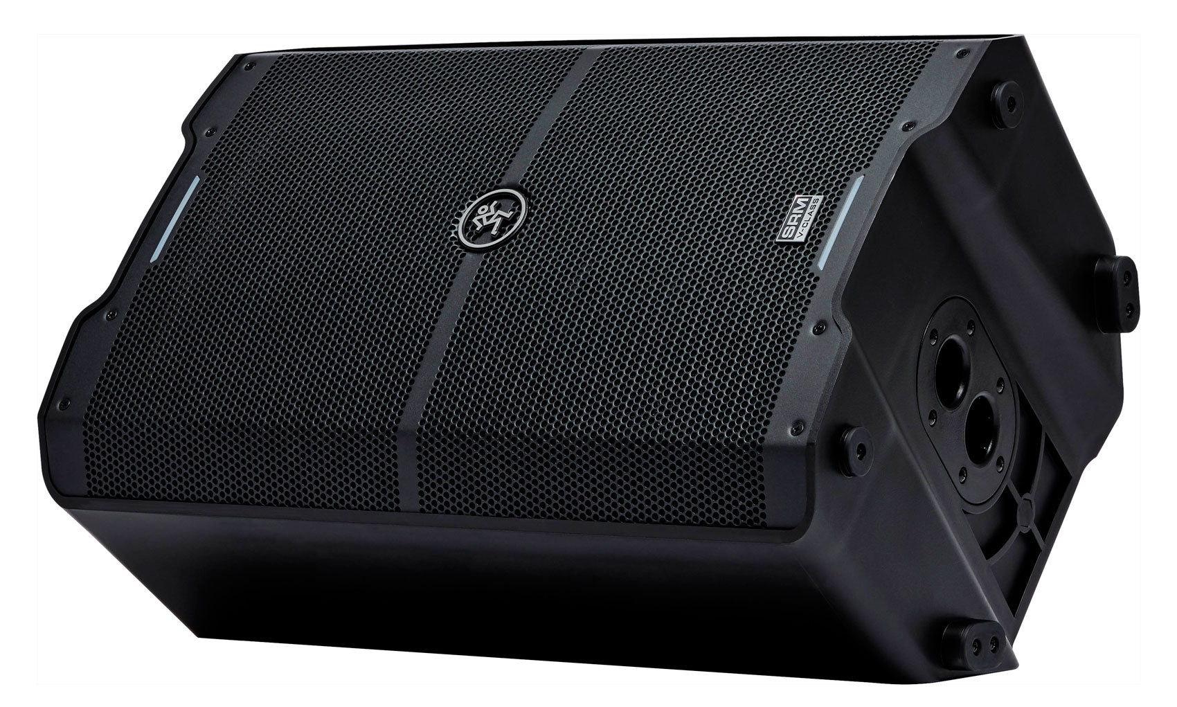 2 Mackie SRM210 V-Class 10” 2000w Powered Bluetooth PA DJ Speakers+Stands+Covers