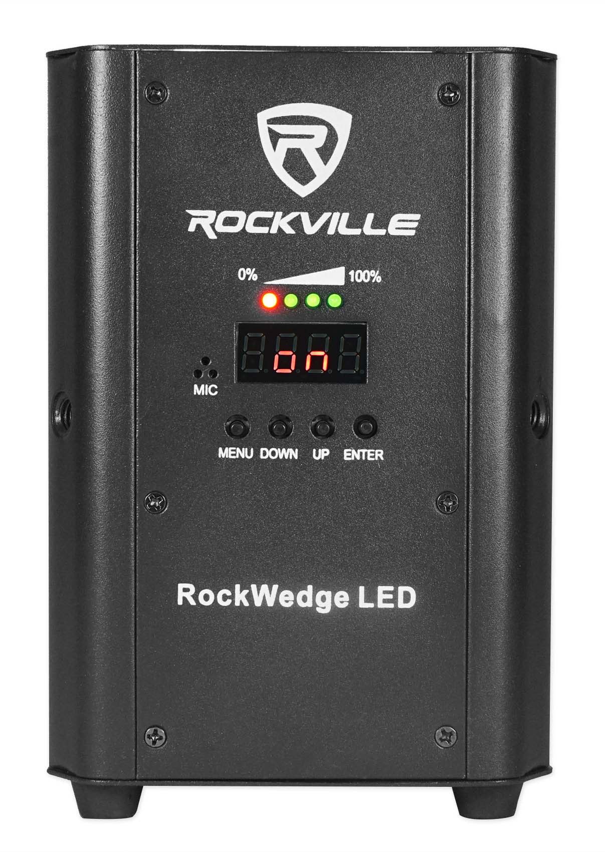 RockWedge LED 10-Pack + ROCKFORCE W4 Controller Bundle