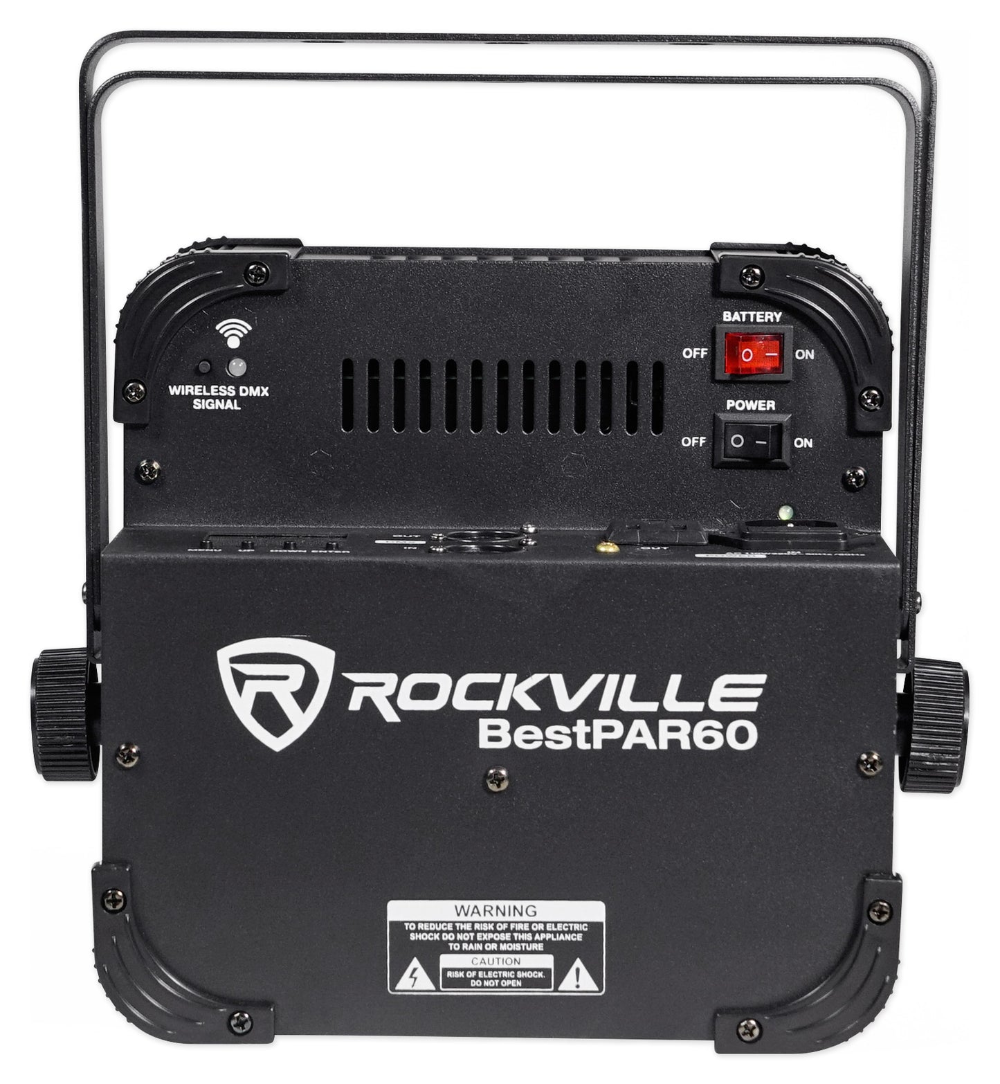 BEST PAR 60 6-Pack + ROCKFORCE W4 DMX Controller Bundle