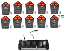 RockWedge LED 10-Pack + ROCKFORCE W4 Controller Bundle