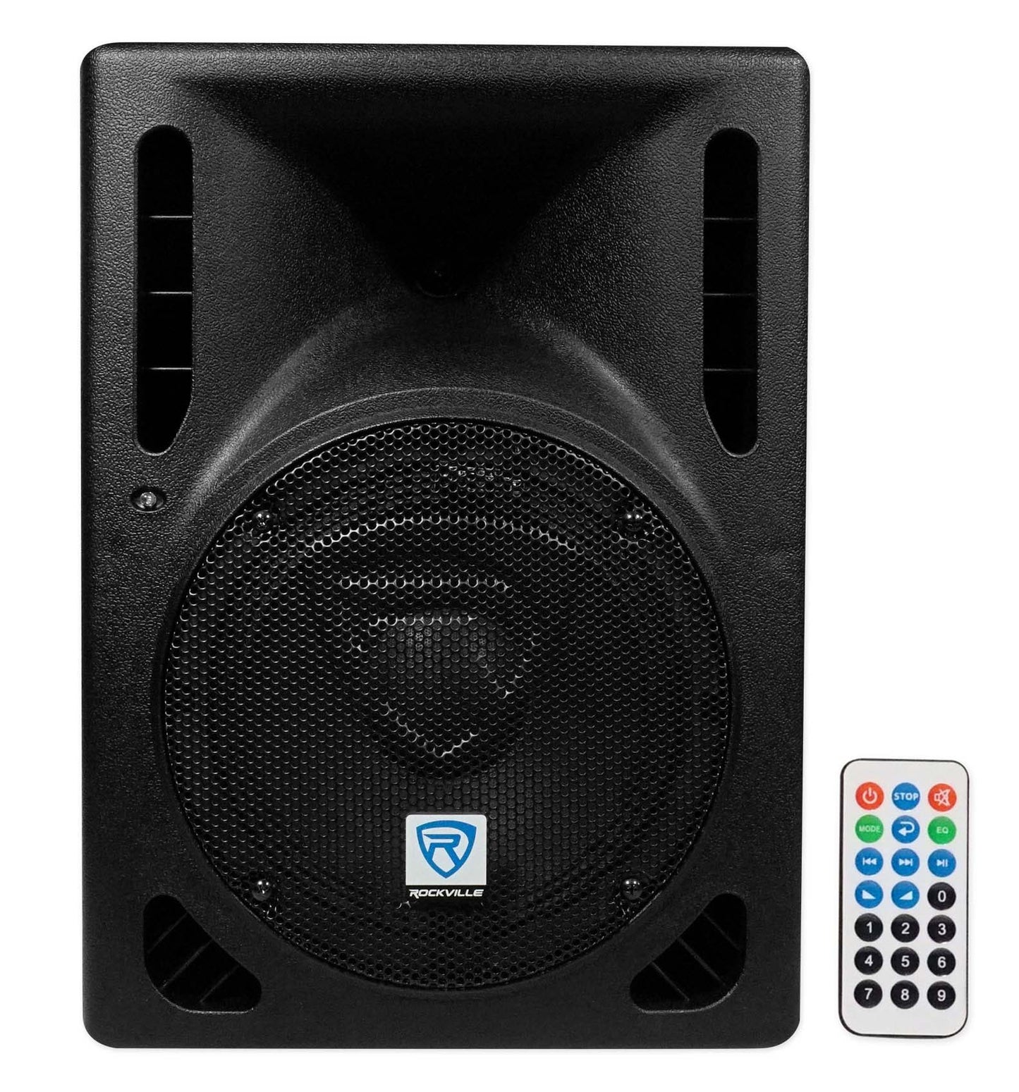 RPG8BT V2 Bluetooth 8" Speakers 2-Pack + Wall Mount Brackets Bundle