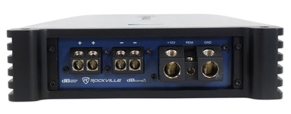 dBcomp5 Mono Amplifier + 0 AWG OFC Amp Kit Bundle