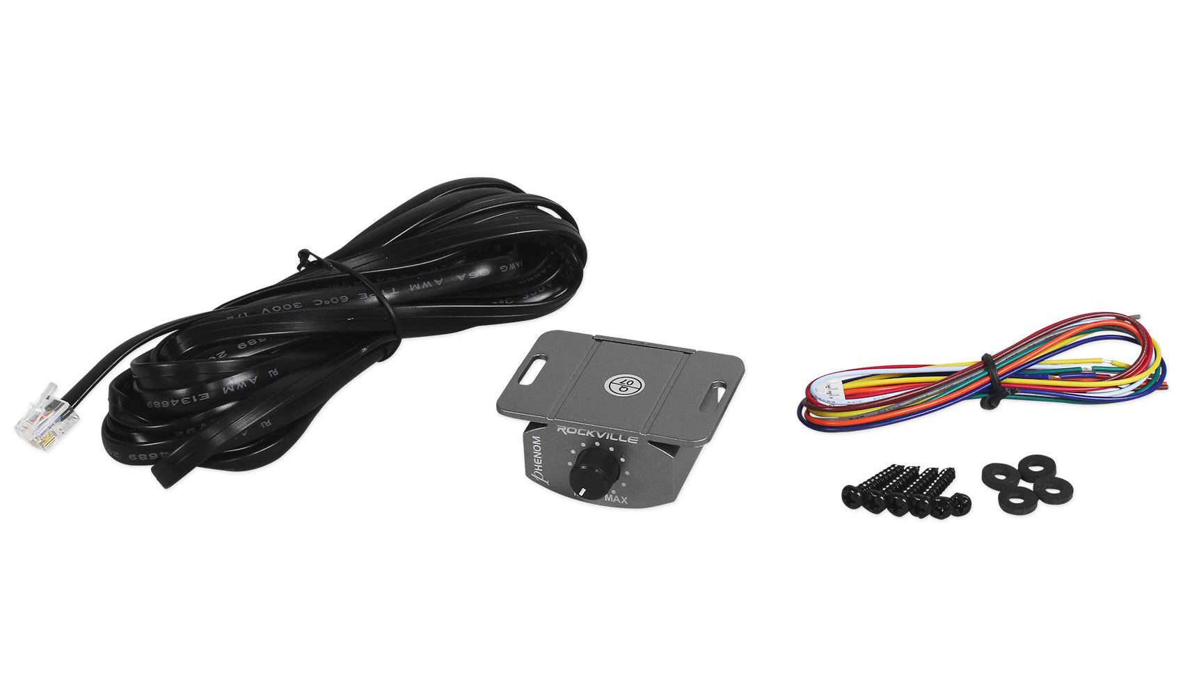 RXH‑F5 + 0‑Gauge Amp Kit + (2) 17' RCA Bundle