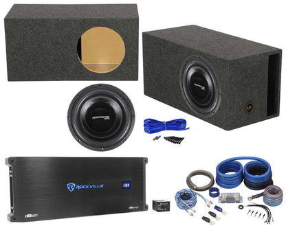 Destroyer 12D2 12 + dBcomp4 Mono Amp Bundle