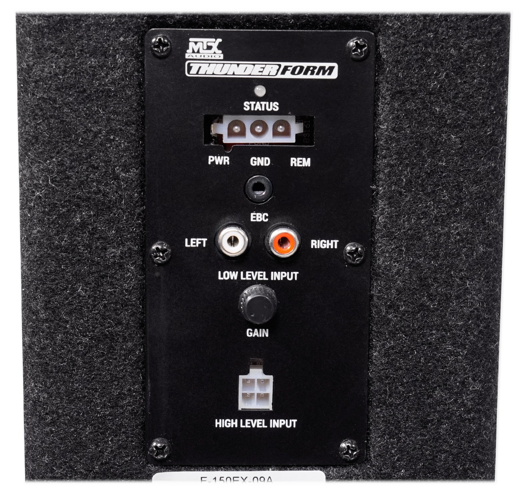 10 inch MTX Subwoofer+Sealed Sub Enclosure For 09-15 Ford F-150 Super Cab+ROCKBAR