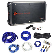 RXH‑F5 + 0‑Gauge Amp Kit + (2) 17' RCA Bundle