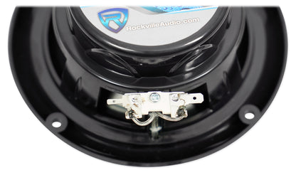 KICKER KMC3 Gauge Hole Digital Media Bluetooth Receiver+(2) 5.25" Black Speakers