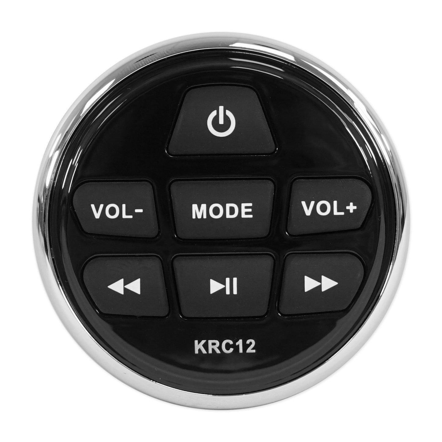 KICKER KMC3 Digital Media Receiver w/Bluetooth+Remote+(2) 6.5" Black Speakers