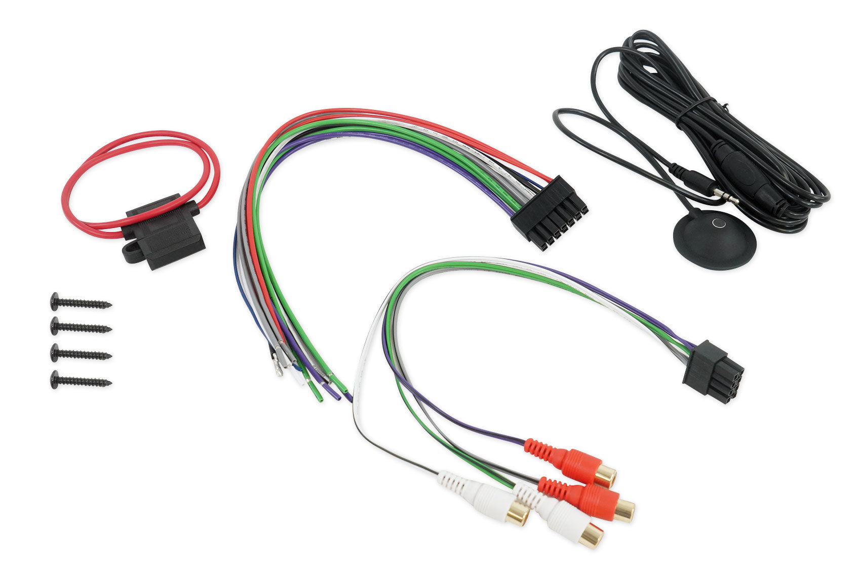 KICKER KEY2004 200w 4-Channel Smart Amplifier w/Auto-EQ/Processor+Amp Wire Kit