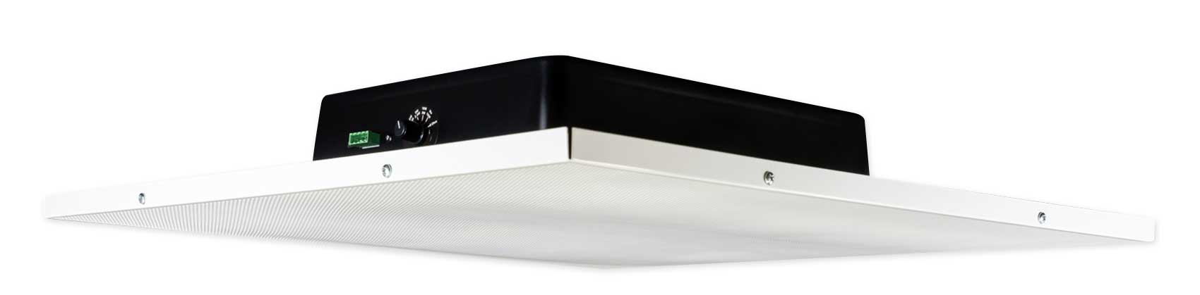 RCS350-6 6-Zone 350W Amp + Rockville DCS8T 8" Drop Ceiling 24-Pack Bundle