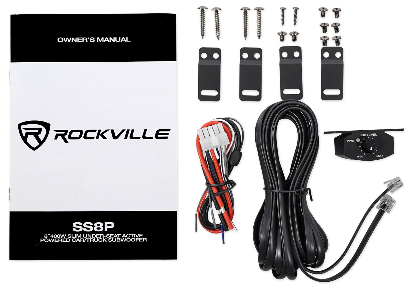 SS8P + RWK10 10 AWG Amp Kit Bundle