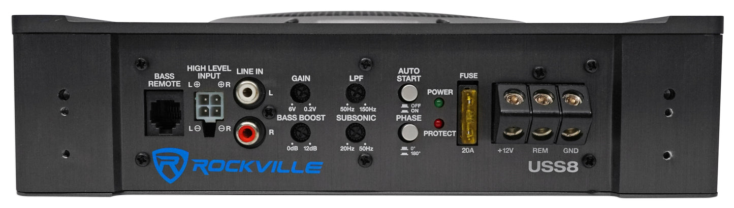 USS8 + RWK10 10 AWG Amp Kit Bundle