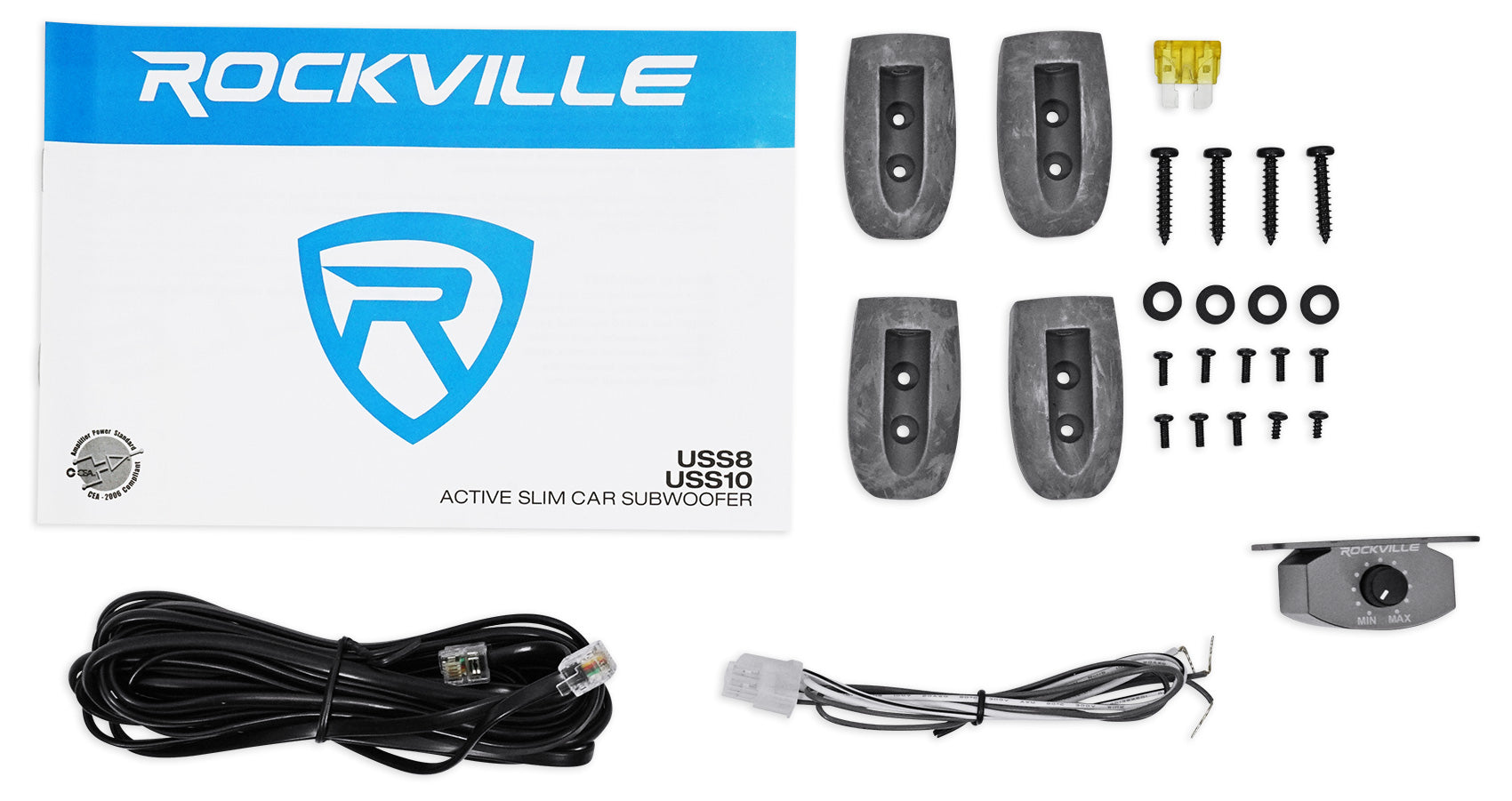 USS8 + RWK10 10 AWG Amp Kit Bundle