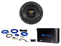 Rockville W65K9D4 + dB11 Mono Amplifier Bundle