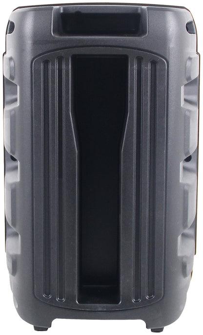 Technical Pro Rechargeable 8" LED Karaoke Machine Speaker System w/Bluetooth+Mic