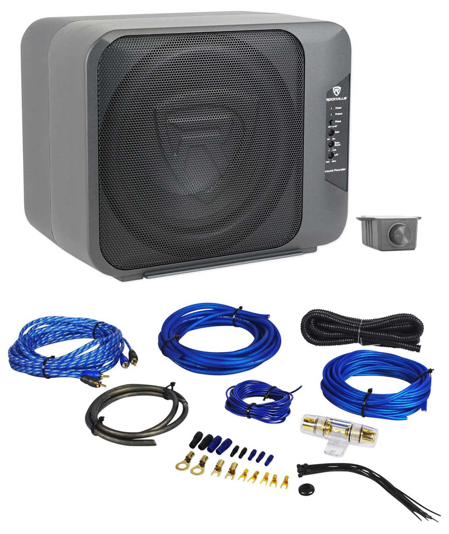 Ground Pounder + 8 Gauge Amp Kit Bundle