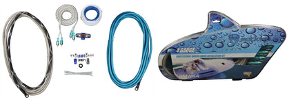 RXD-F30 + RMWK4 4‑AWG Marine Amp Kit Bundle
