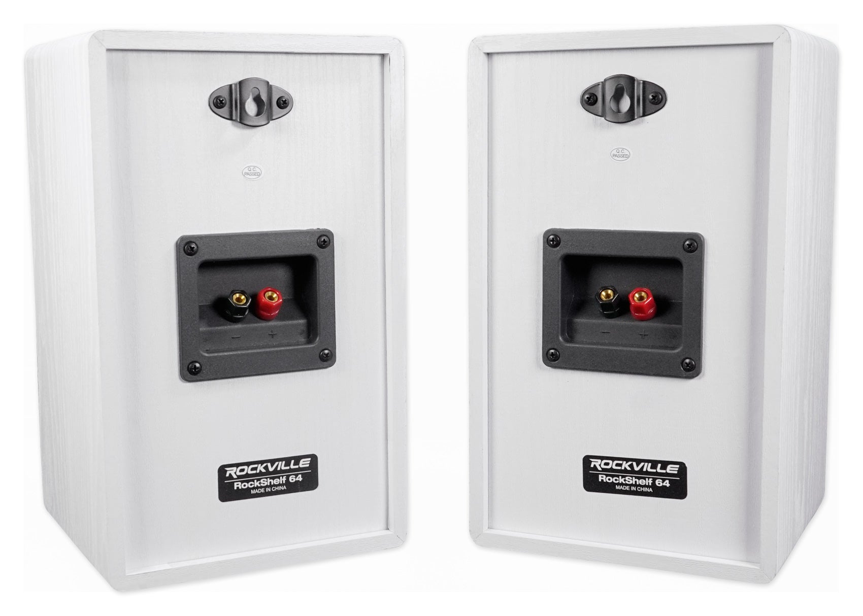 RockShelf 64W White + RS21W Stands Bundle