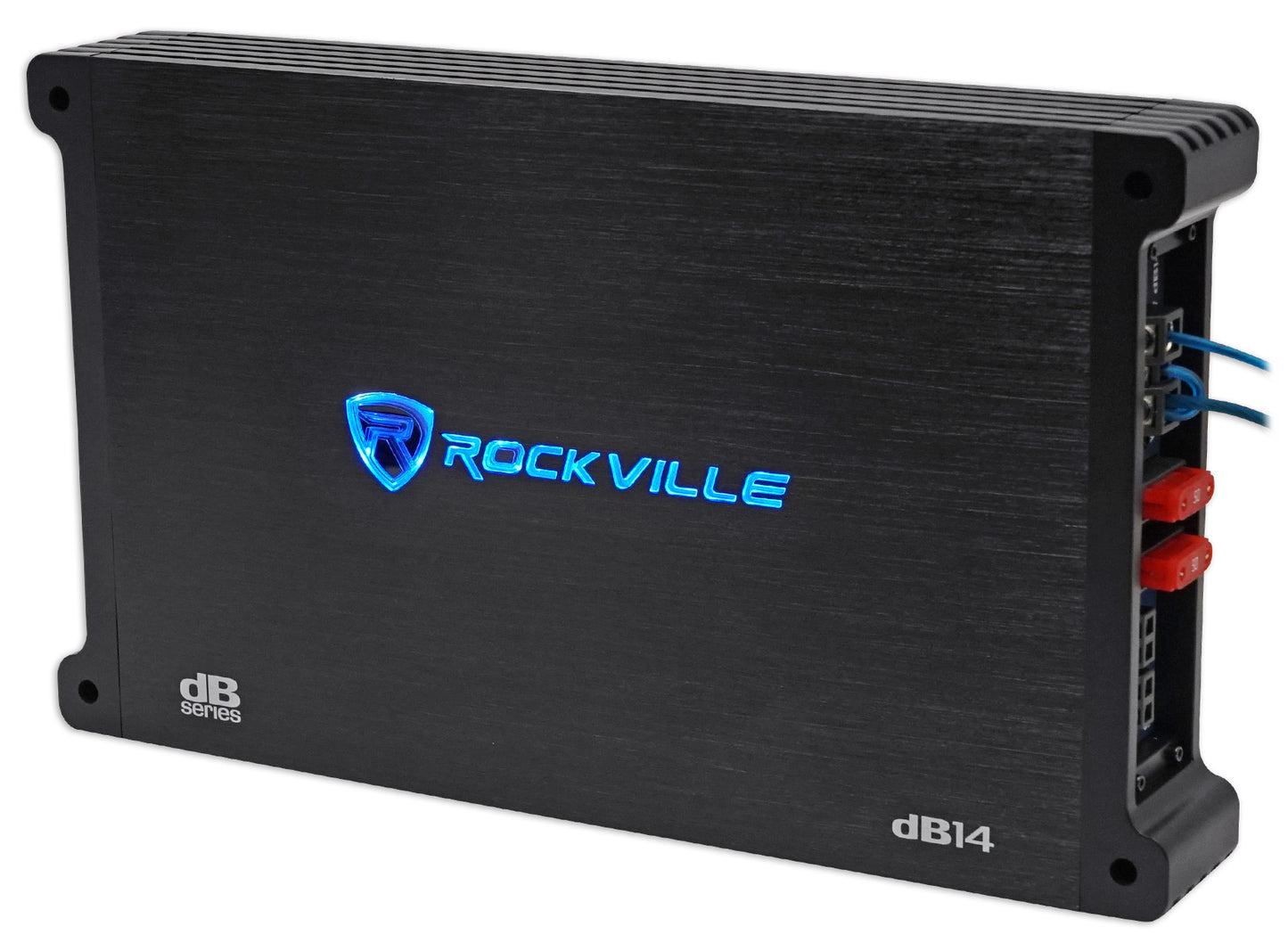 Rockville W15K5S4 2-Pack + dB14 Amp + RWK41 + RD15 Enclosure Bundle