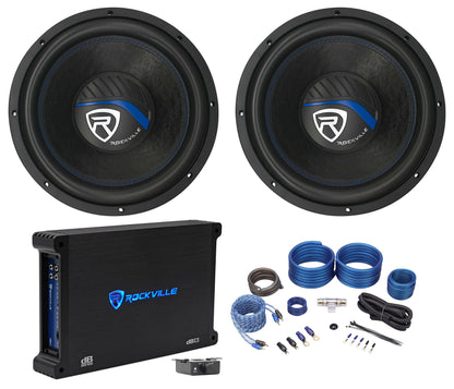 K5 W12K5S4 12" Subwoofer 2-Pack + dB13 Amplifier Bundle
