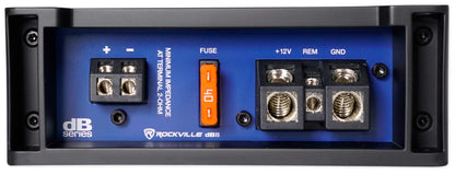 Rockville W8K5S4 2-Pack + dB11 Mono Amplifier Bundle