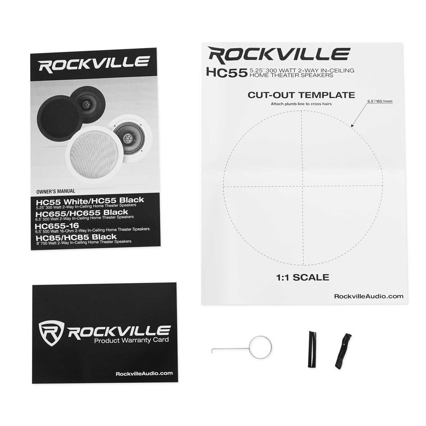 BluTube LED + HC55 Black 4-Pack Bundle