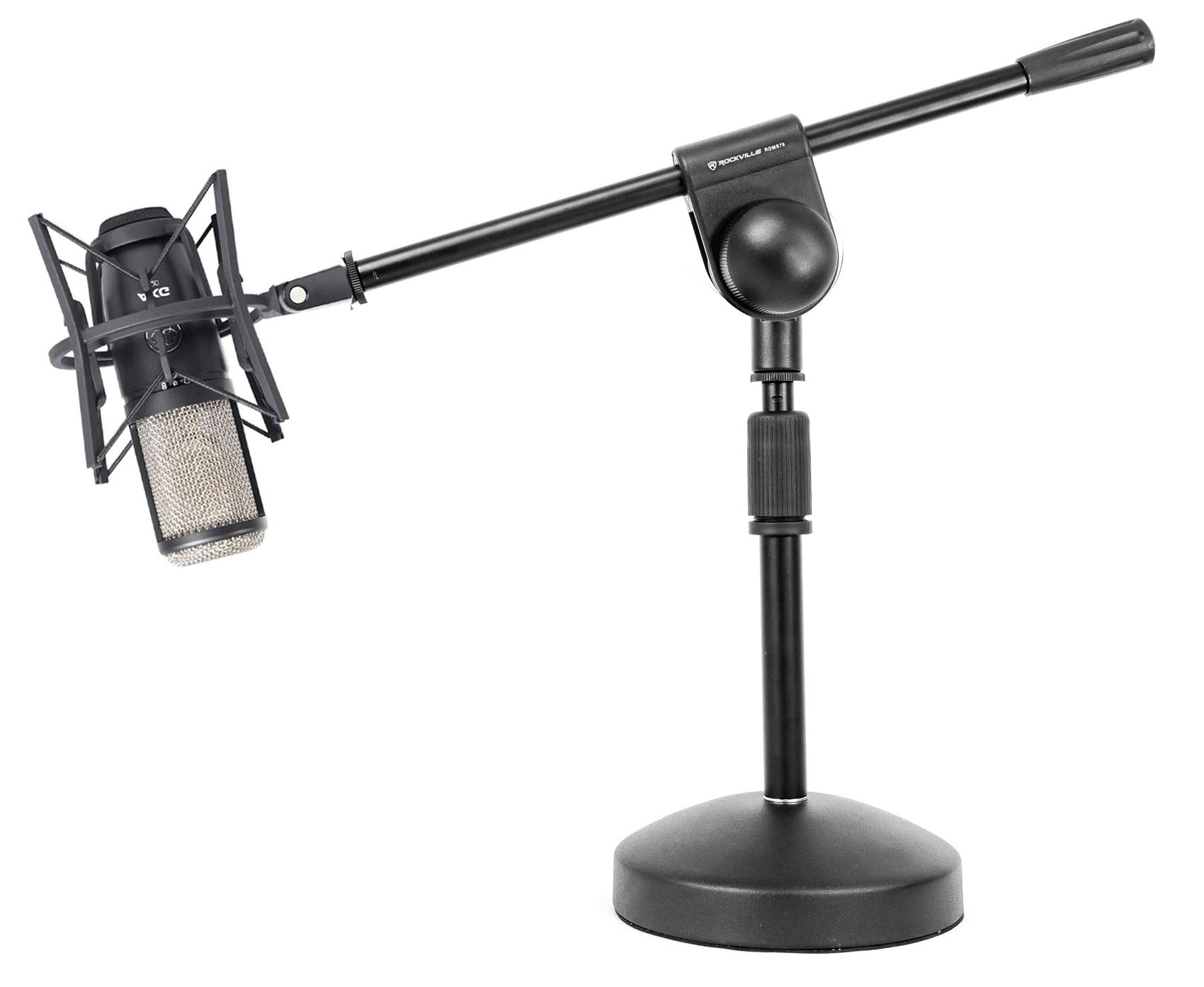 AKG P420 Studio Condenser Recording Podcasting Microphone+Shockmount+Boom Stand