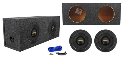 Punisher 10D2 2-Pack + RD10 Sealed Dual 10" Enclosure Bundle