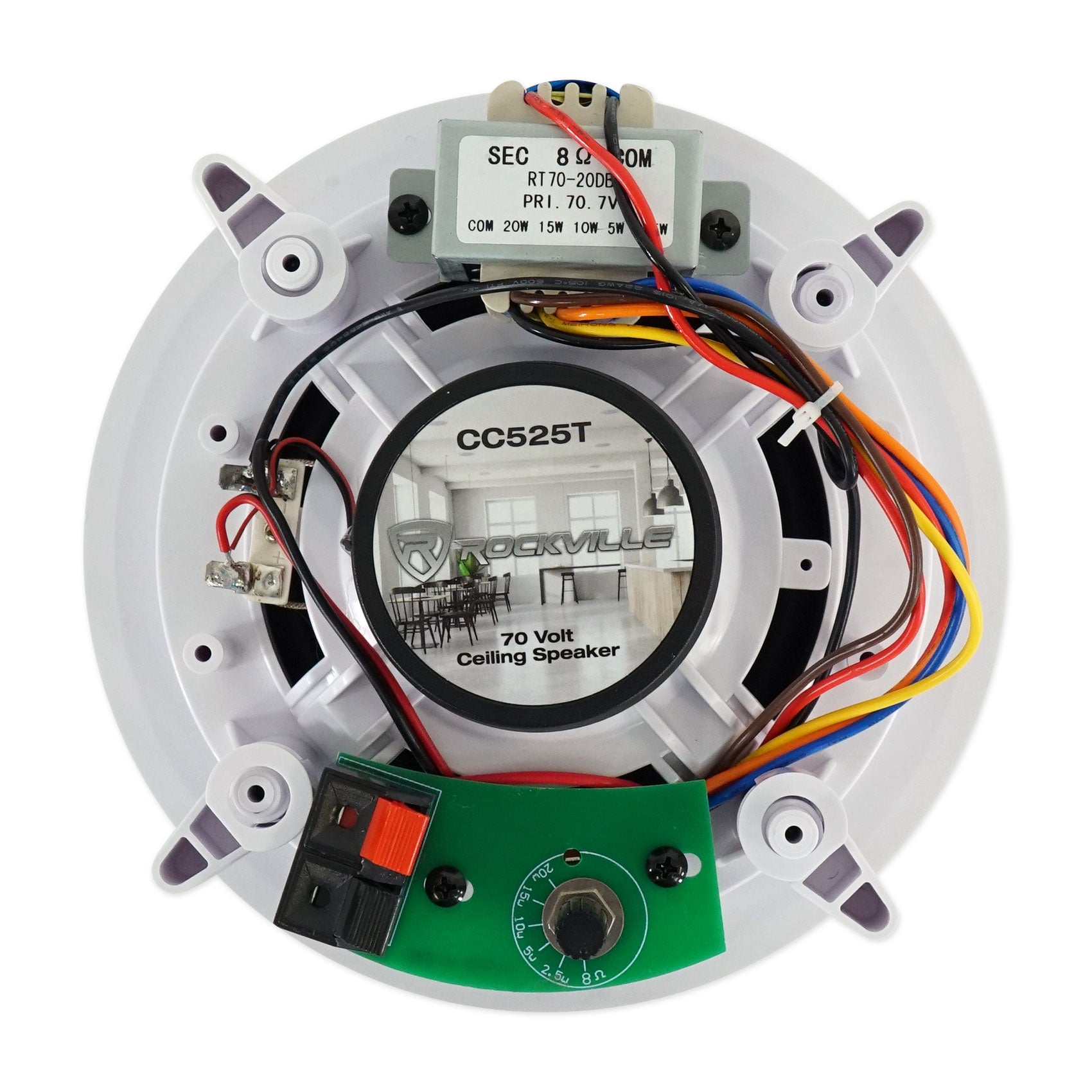 CC525T White 4-Pack + RCS80-1 Bundle