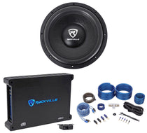 W12K6D4 V2 12" Subwoofer + dB12 Amplifier Bundle