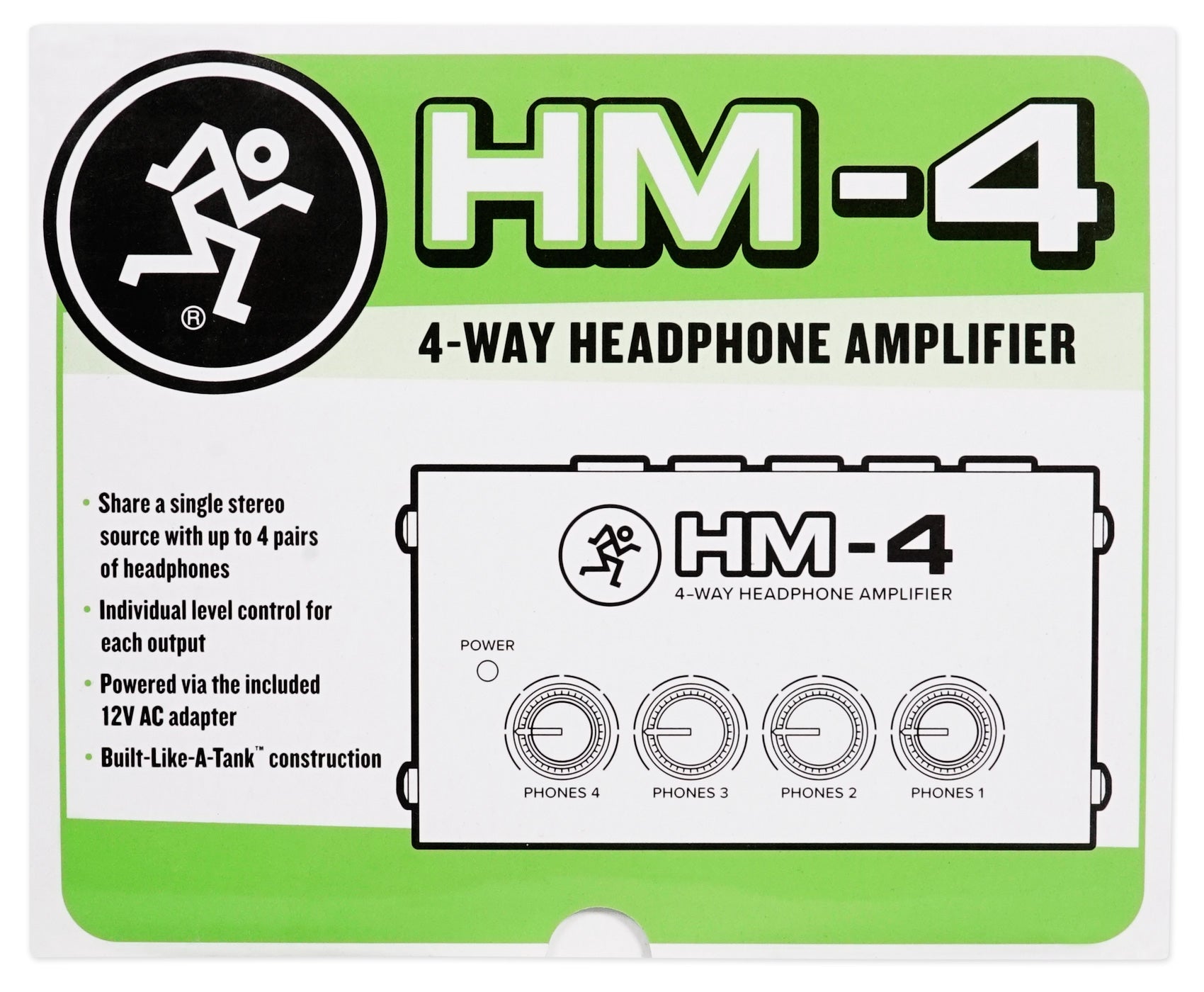 PRO-M50 4-Pack + HM-4 Headphone Amplifier Bundle