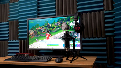 PRO‑M50 SR Headphones + RMIC‑SR Microphone + Desktop Stand Bundle