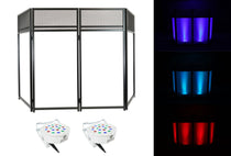 ROCKBOOTH + BATTERY PAR 50 White 2-Pack Bundle