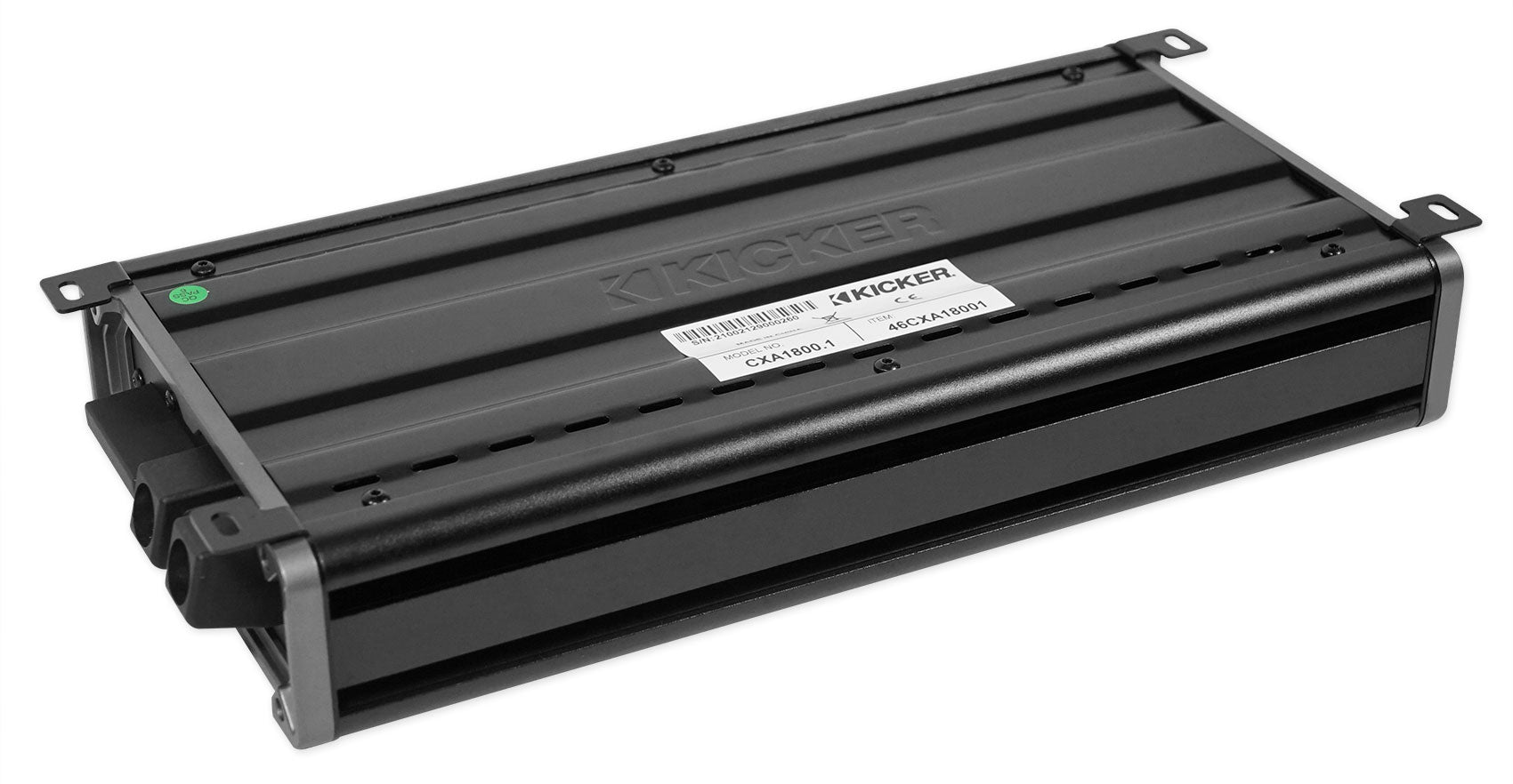 KICKER 46CXA18001T CXA1800.1 1800 Watt RMS Mono Car Audio Amplifier+Amp Kit